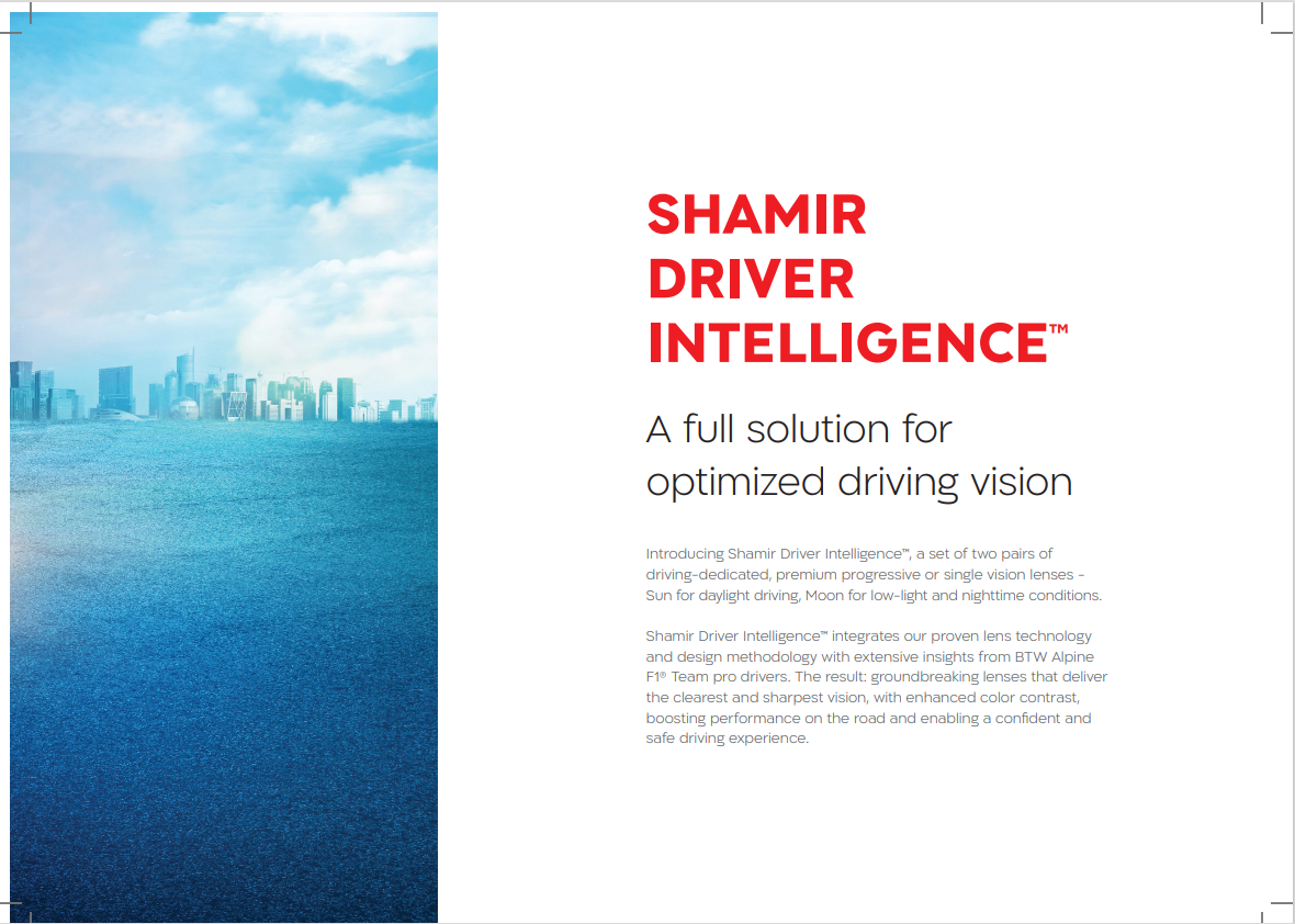 Shamir driving intelligence optimised