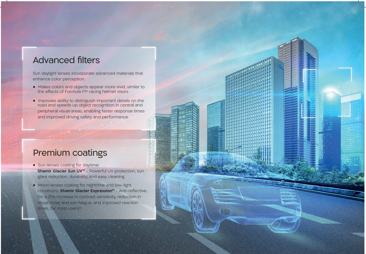 Shamir driving intelligence filters